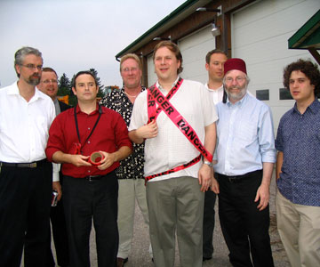 Jazz Wizards hamming it up in Elora 07-21-06